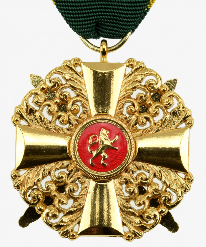 Baden Orden vom Zähringer Löwen Ritterkreuz 2. Klasse mit Schwertern